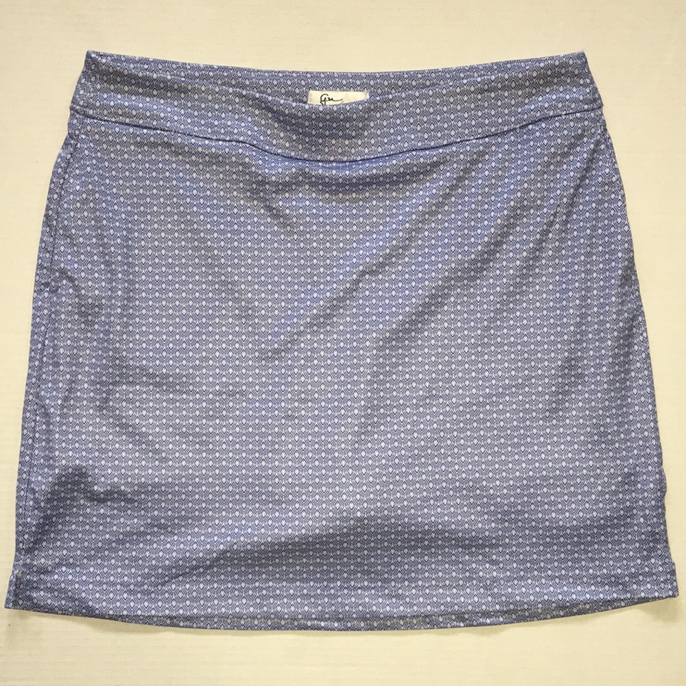 Blue Skort